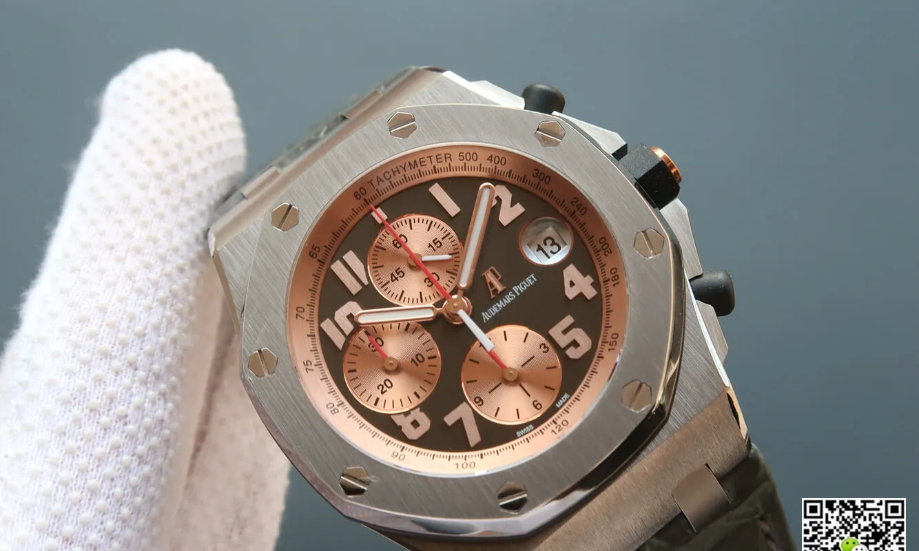 Audemars Piguet Royal Oak Offshore 26179IR.OO.A005CR.01 JF Factory 1:1 Best Edition Replica Watch V2 Leather Strap